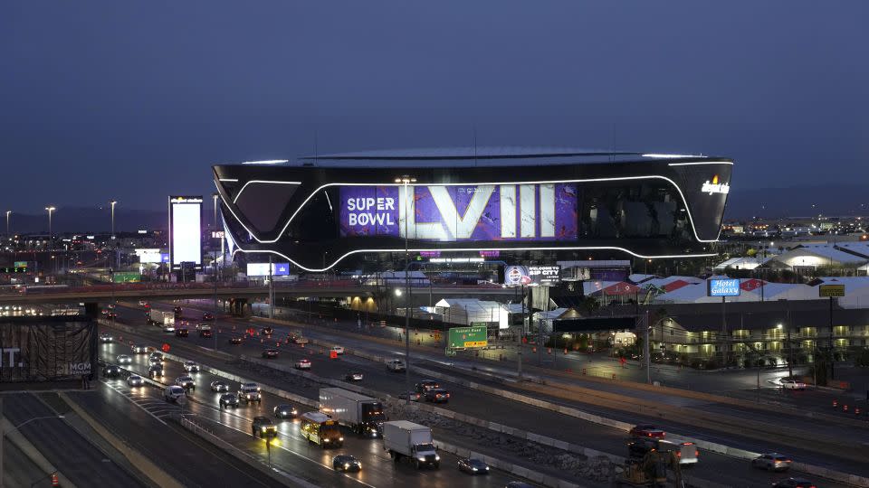 Allegiant Stadium, the site of Super Bowl 58. - Kirby Lee/USA TODAY Sports/Reuters