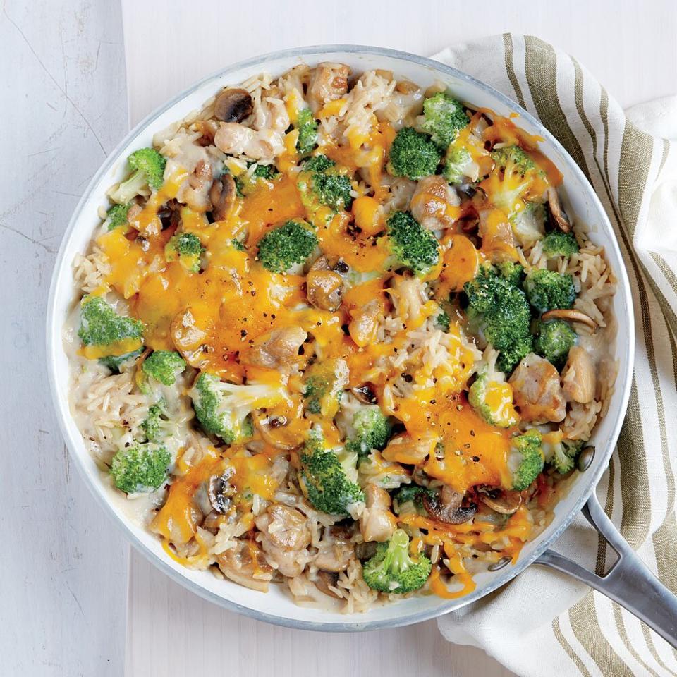 Chicken, Broccoli, and Brown Rice Casserole