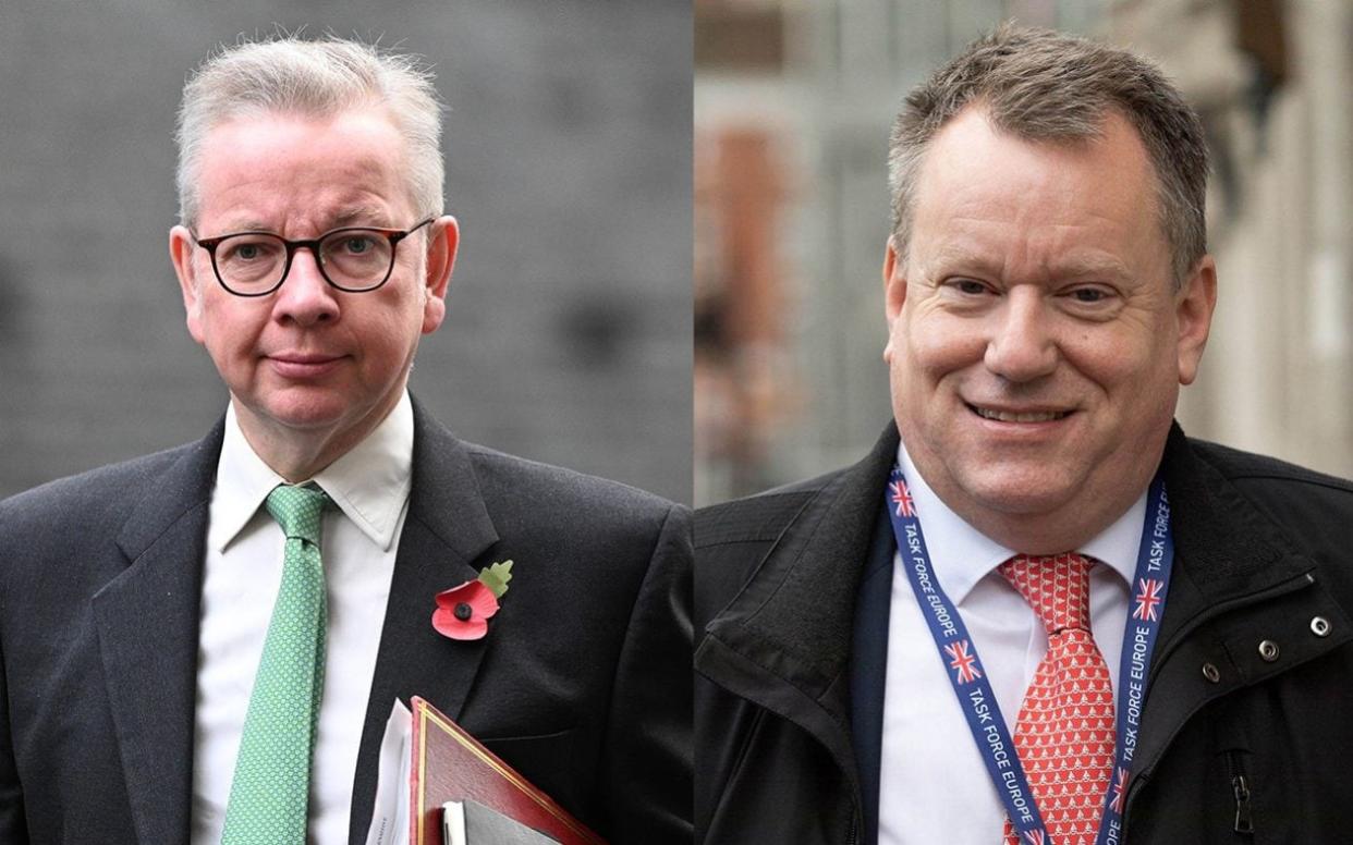 Michael Gove and David Frost - Reuters/PA