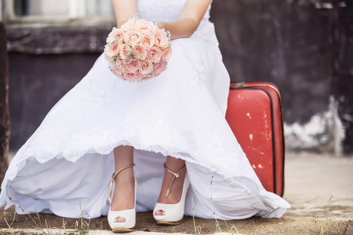 Una novia se llevó la sorpresa de su vida. Foto: marintasevski / Getty Images