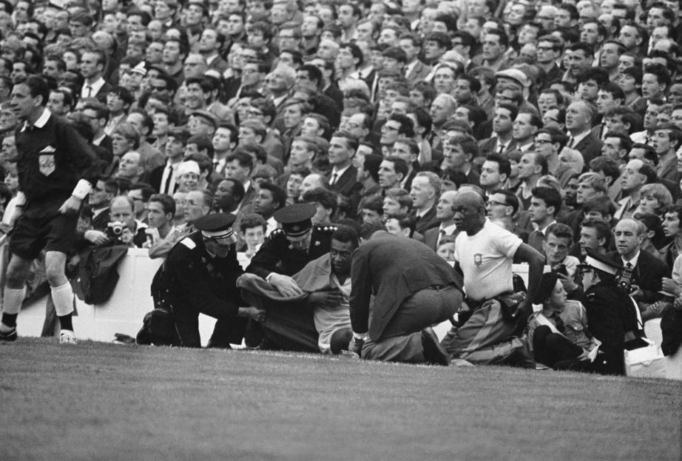 Pele was kicked out of the 1966 World Cup (Getty Images)