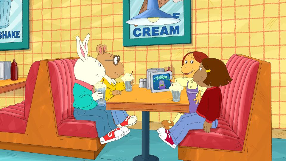 Arthur and his friends who will be starring in the four episode season finally of the longest-running kids’ animated series on television, ending the show after 25 years on Feb. 21