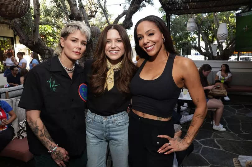 Sophia Bush has opened up about her relationship with Ashlyn Harris