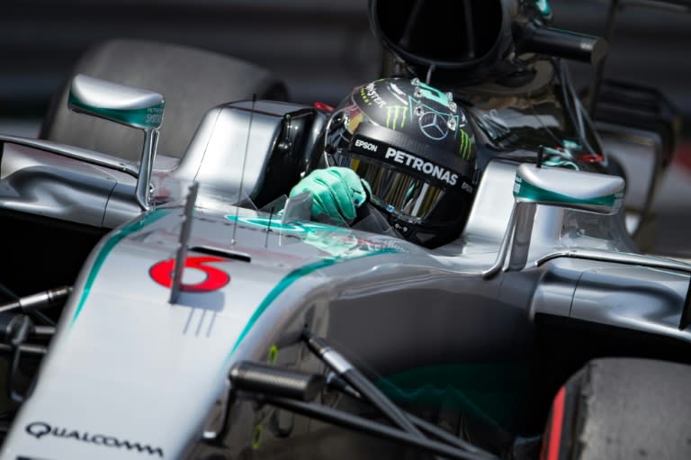 Mercedes AMG Petronas driver Nico Rosberg on May 26, 2016 in Monaco