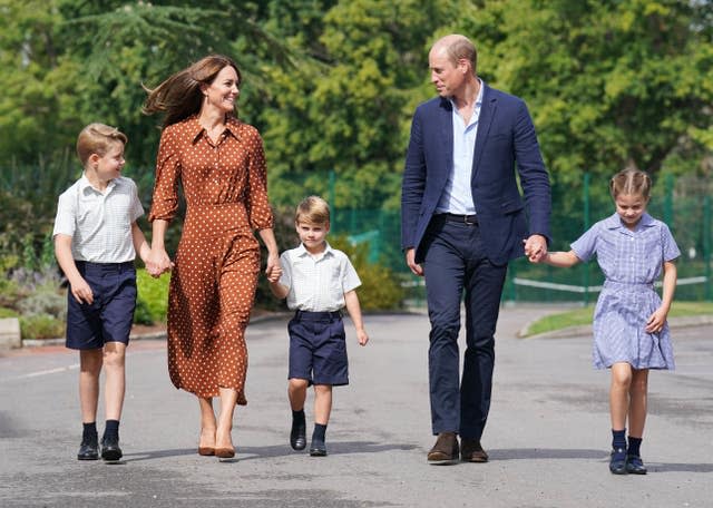 Royals first day at new school