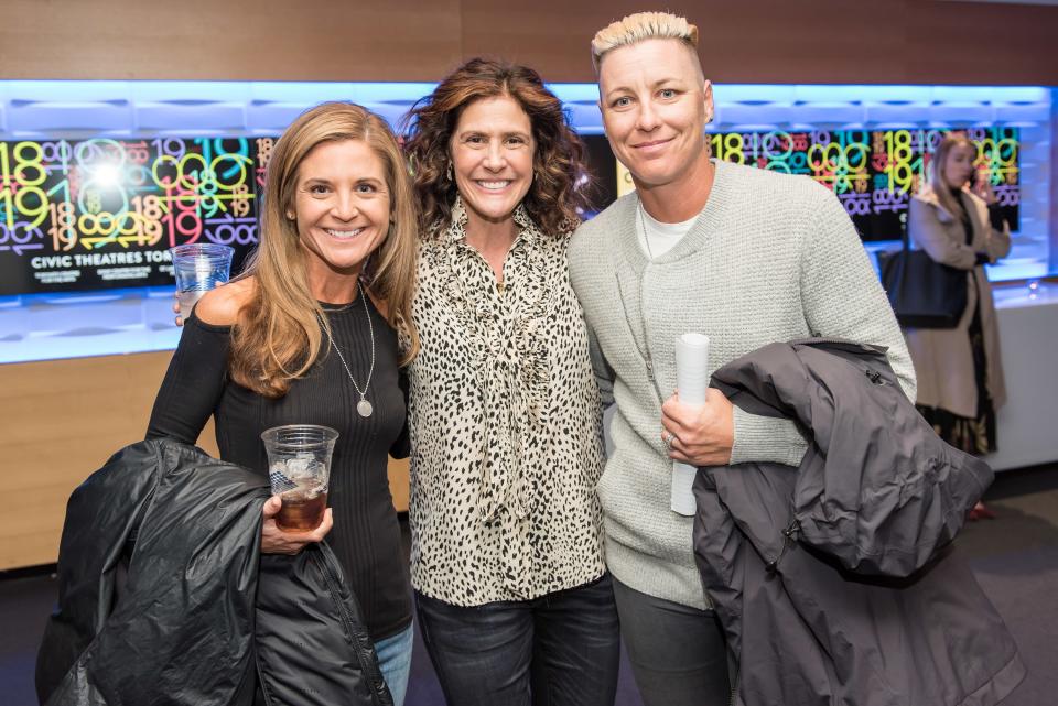 Glennon Doyle, Walsh, and Abby Wambach at Together Live 2018