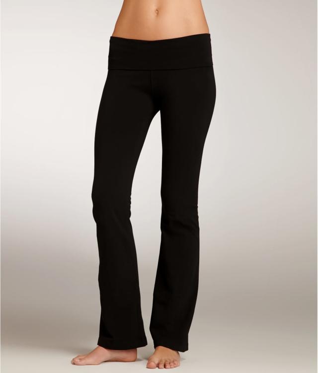 Boot Cut Leggings, Flared Flares Yoga Pants Festival Black