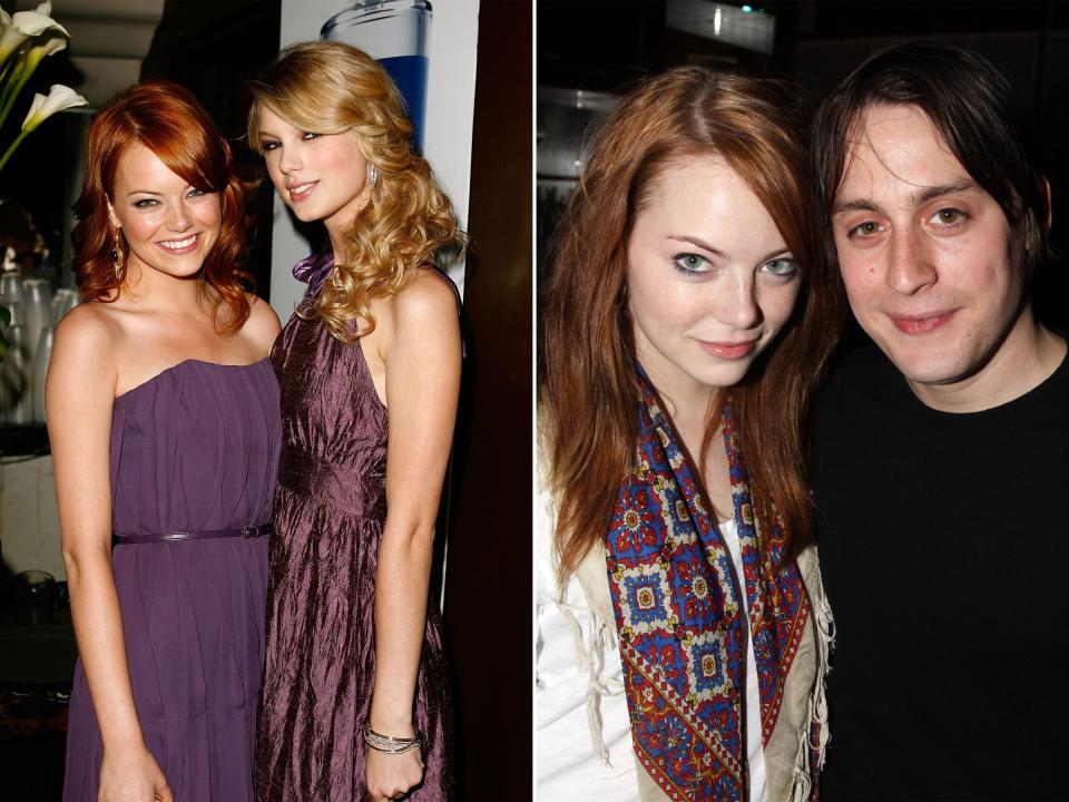 taylor swift emma stone kieran culkin