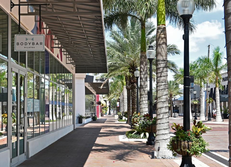 BodyBar Pilates in Sarasota is located at 62 S. Lemon Ave on the pedestrian level of the luxury Mark condominium building.