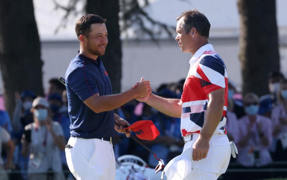 Paul Casey and Rory McIlroy Tokyo 2020 Olympic medal hopes slip away after bizarre seven-way golf play-off - Getty Images