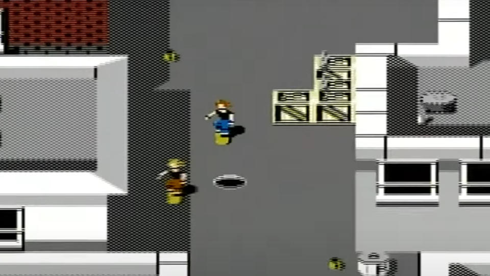 A screenshot from Skate or Die!
