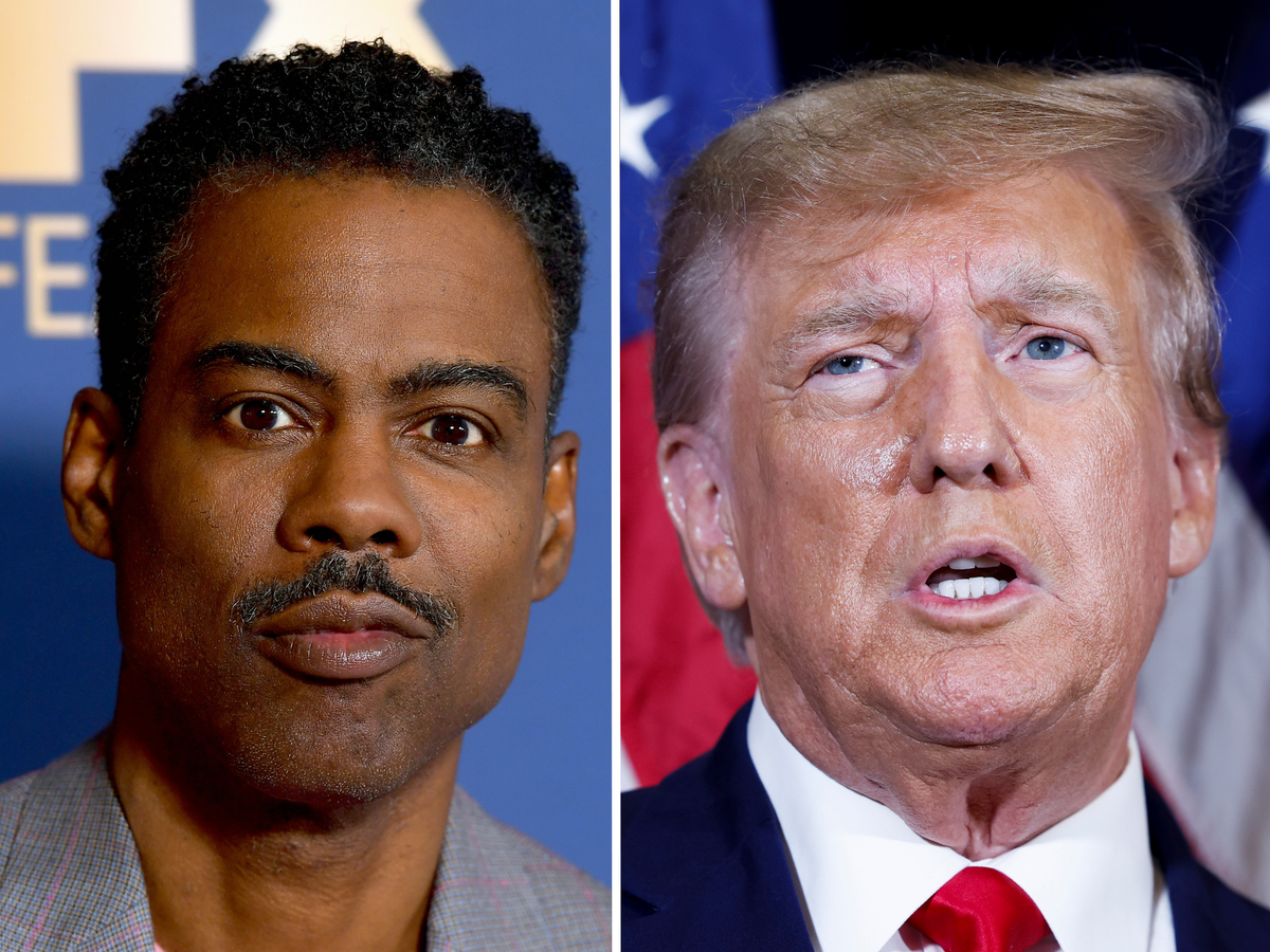 Chris Rock and Donald Trump (Getty Images)