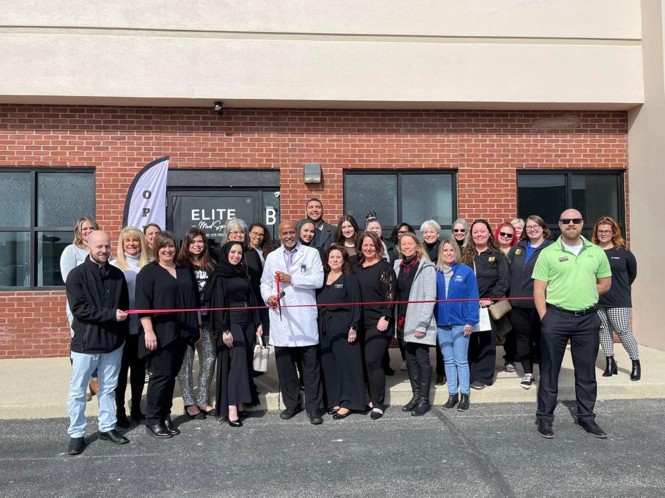 Marion Area Chamber Ambassadors held a ribbon cutting March 16 at the new Elite MedSpa.