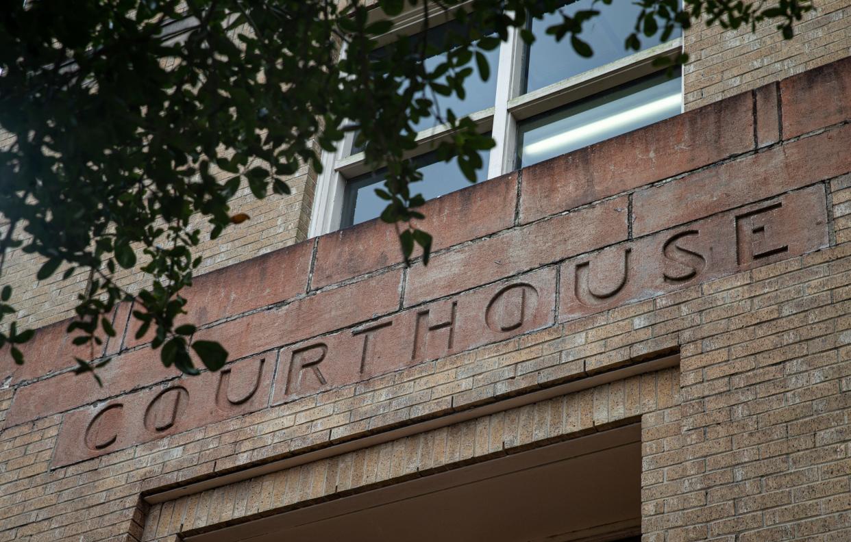 The Refugio County Courthouse on March 17, 2022, in Refugio, Texas.