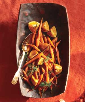 Honeyed Carrots and Oranges