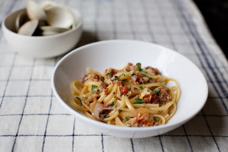 Linguini with Clams