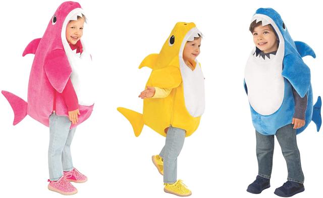 Adult's Daddy Shark & Mommy Shark Couples Costumes