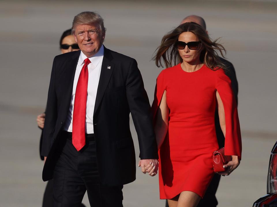 Before becoming First Lady, Melania openly shared candid snaps of herself, her home and her family on Twitter. However, her face is always hidden by sunglasses in photos or half cropped out, proving that she’s never been one for the limelight. Since the election, no real life photos have been posted, showing that Melania is more private than ever.