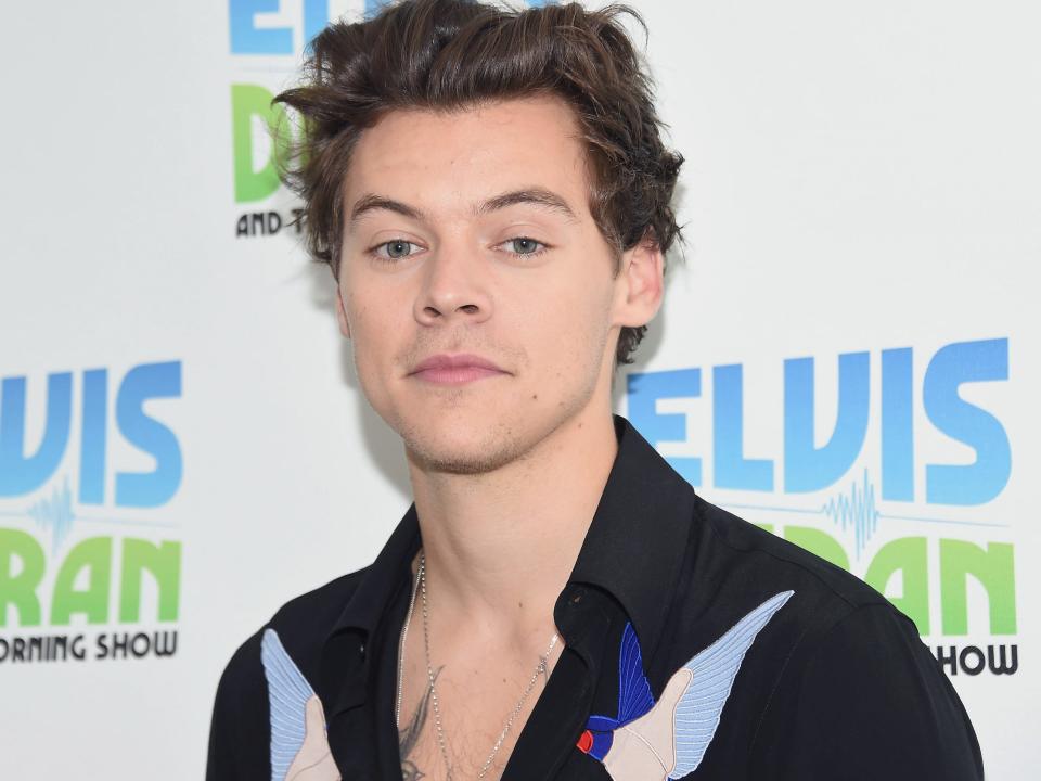 harry styles in july 2017