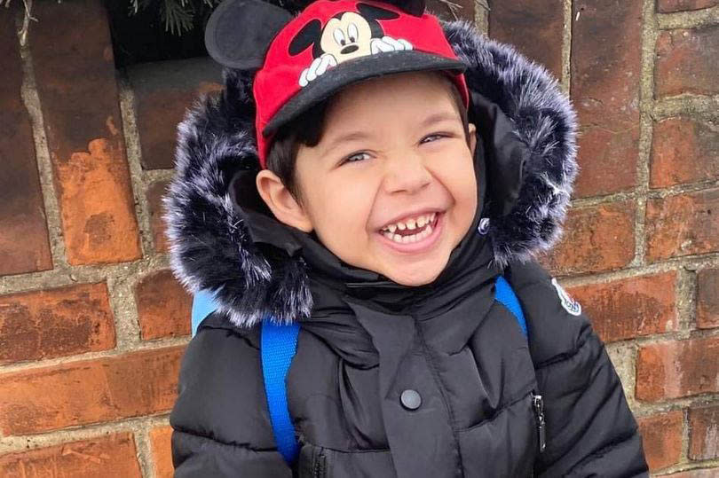 After an extensive half hour search, Lukas Hunka, 5, was found on the side of a busy main road after bypassing five security gates and several teachers to walk off school grounds. (Reach)