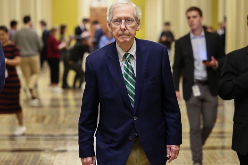 Senate Minority Leader Mitch McConnell (pictured in September) used his leadership position in the U.S. Senate in 2016 to block then-President Barrack Obama's nomination of Merrick Garland to the Supreme Court.
Garland remained Obama's nominee for 293 days before McConnell moved quickly on nomination hearings for conservative justices nominated by former President Donald Trump.


File Photo by Jemal Countess/UPI