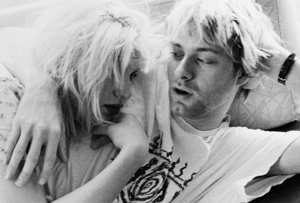 <p>On what would have been Kurt Cobain’s 51st birthday, his widow posted a tribute to her lost love. “Happy birthday baby, god I miss you,” she captioned this sweet throwback from their days together. The Nirvana frontman committed suicide in 1994 at the age of 27.(Photo: <a rel="nofollow noopener" href="https://www.instagram.com/p/BfaLtJyhasF/?taken-by=courtneylove" target="_blank" data-ylk="slk:Courtney Love via Instagram;elm:context_link;itc:0;sec:content-canvas" class="link ">Courtney Love via Instagram</a>) </p>