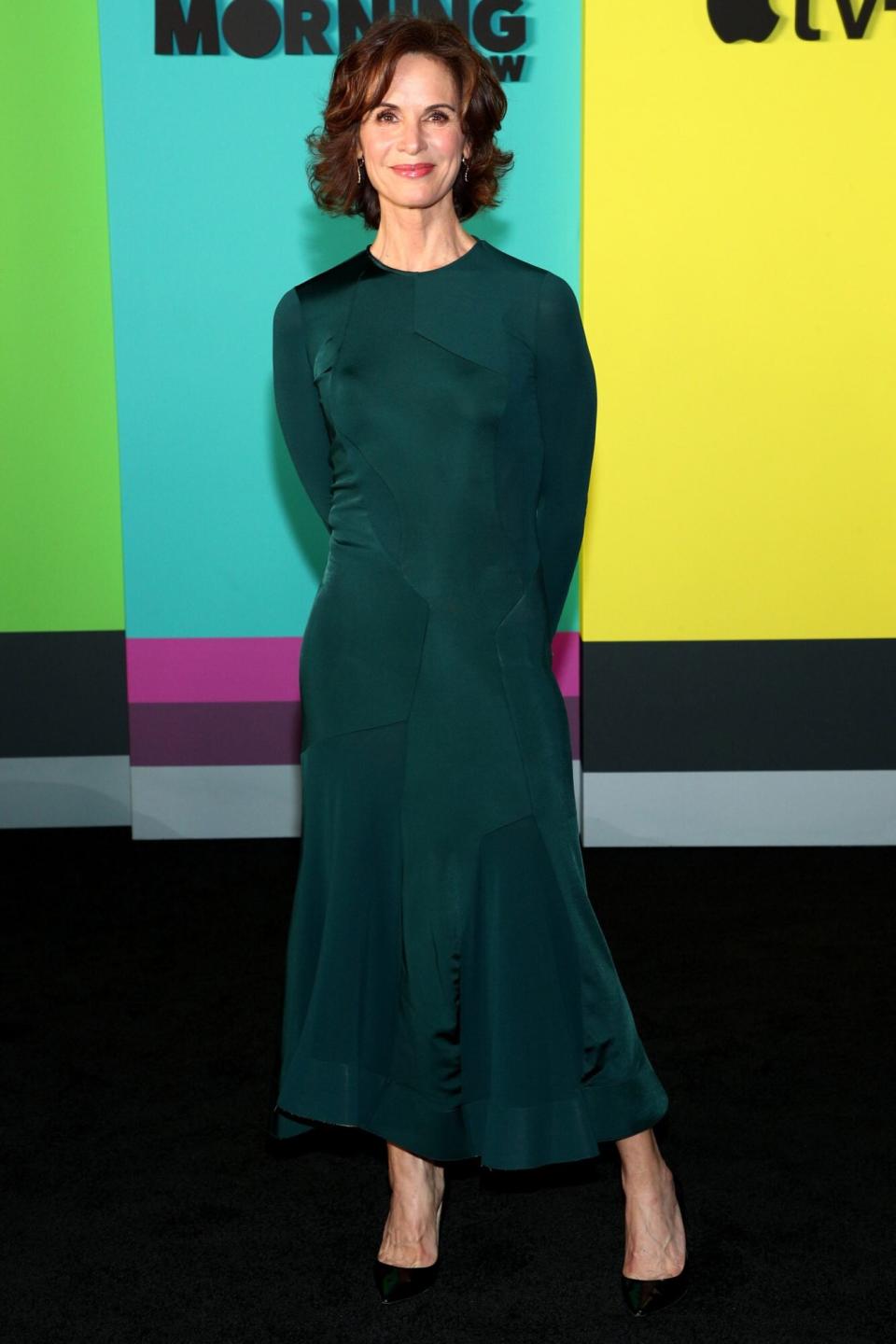 NEW YORK, NEW YORK - OCTOBER 28: Elizabeth Vargas attends Apple TV+'s "The Morning Show" World Premiere at David Geffen Hall on October 28, 2019 in New York City. (Photo by Astrid Stawiarz/Getty Images,)