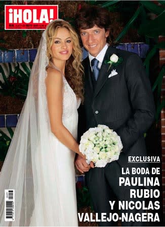 Paulina Rubio y Colate se casaron en 2007 en Cancún.