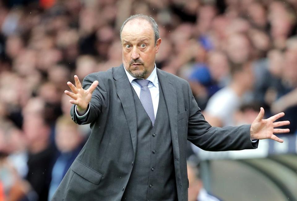 Rafael Benitez says Everton still have work to do (Richard Sellers/PA) (PA Wire)