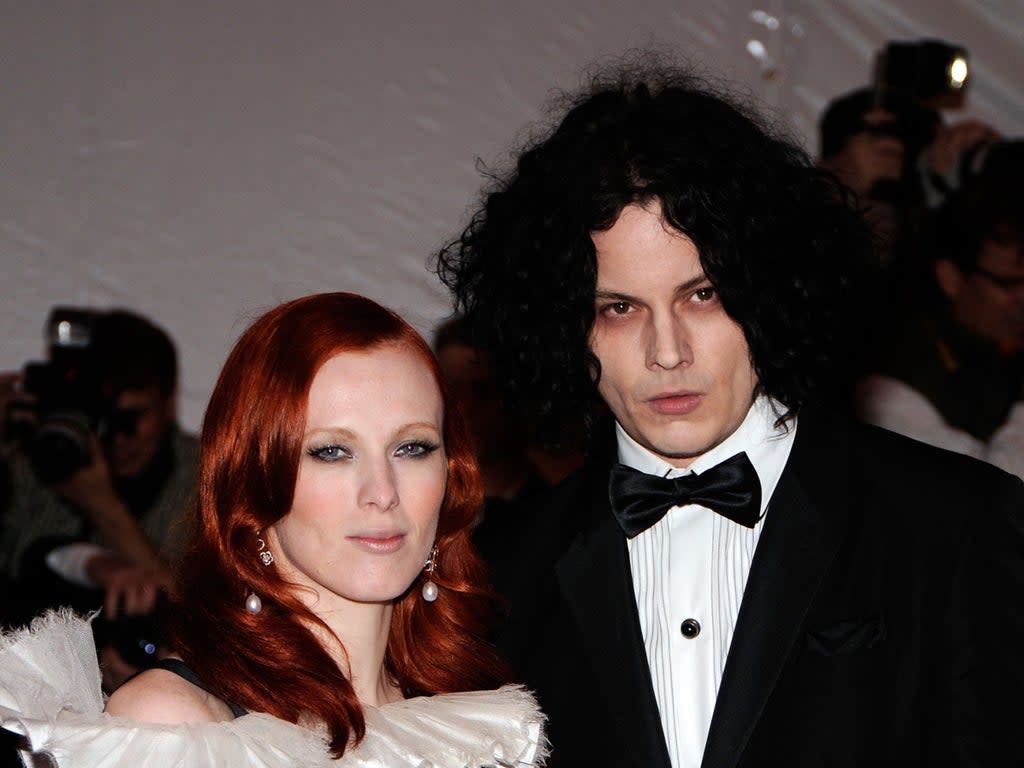 Karen Elson and Jack White at the Met Gala in 2009 (Getty Images)