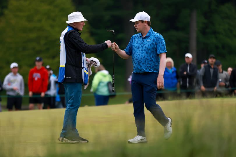 Scottish golfer Robert MacIntyre won the Canadian Open with his dad Dougie as his caddie