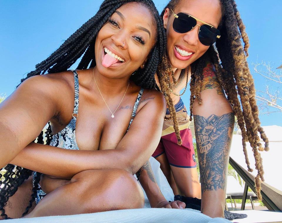 Wnba Star Brittney Griner And Wife Cherelle Griners Relationship Timeline