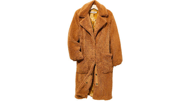 Every stylish celebrity owns this cosy teddy coat