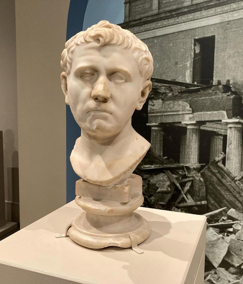 Looted Roman bust, bought from Texas secondhand store for $34.99, will be returned to Germany courtesy Laura Young