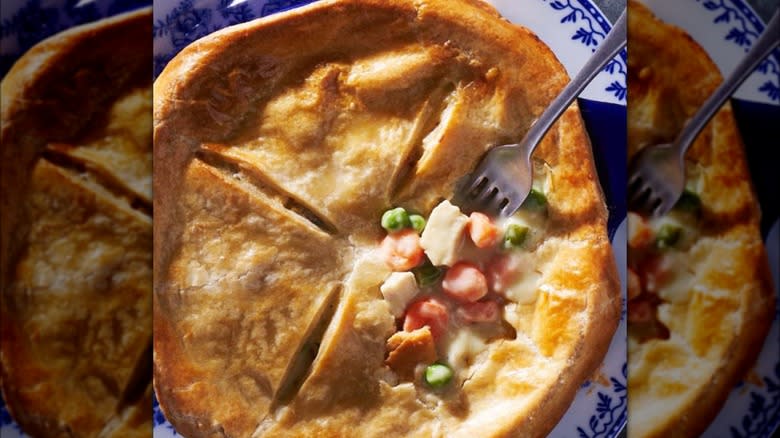 Cracker Barrel chicken pot pie