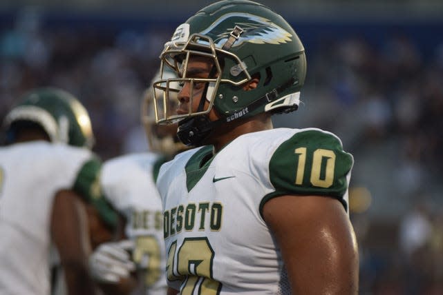 DeSoto defensive tackle Byron Murphy II committed to Texas on Nov. 18, 2020.