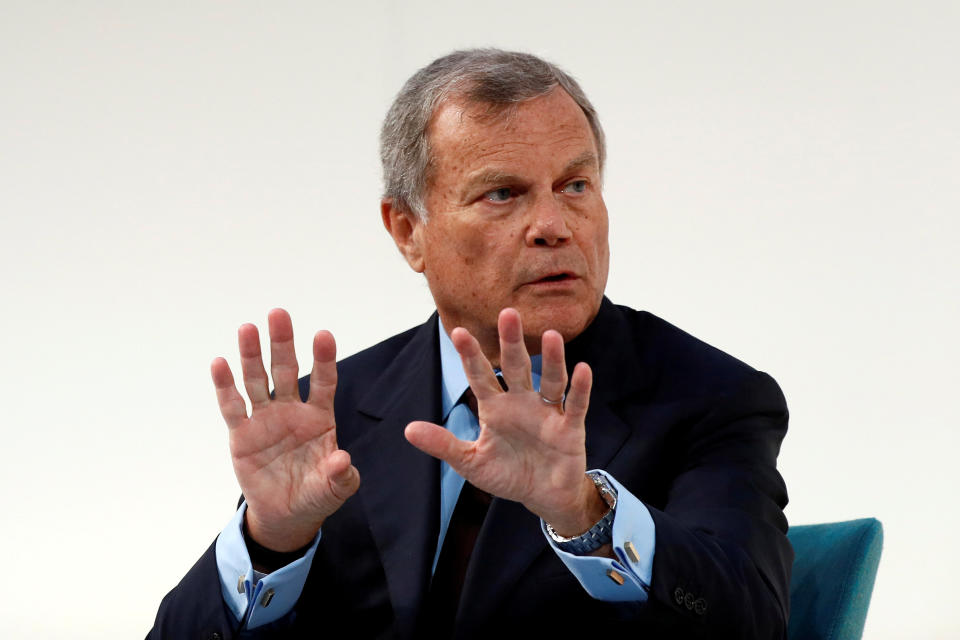 Sir Martin Sorrell stepped down as boss of WPP at the weekend (REUTERS/Stefan Wermuth)