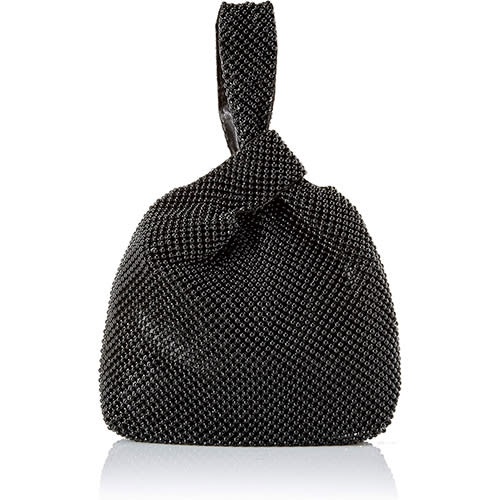 Jessica McClintock Logan Mesh Pouch Evening Bag