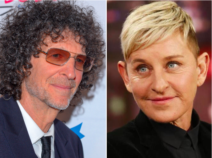 Howard Stern Ellen DeGeneres