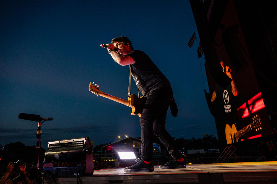 Green Day @ Lollapalooza - Credit: Griffin Lotz for Rolling Stone