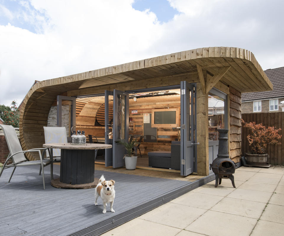 <p>PUB & ENTERTAINMENT:<br>Noah’s – owned by David Morris in Blackwood,Caerphilly (Picture: Shed of the Year) </p>