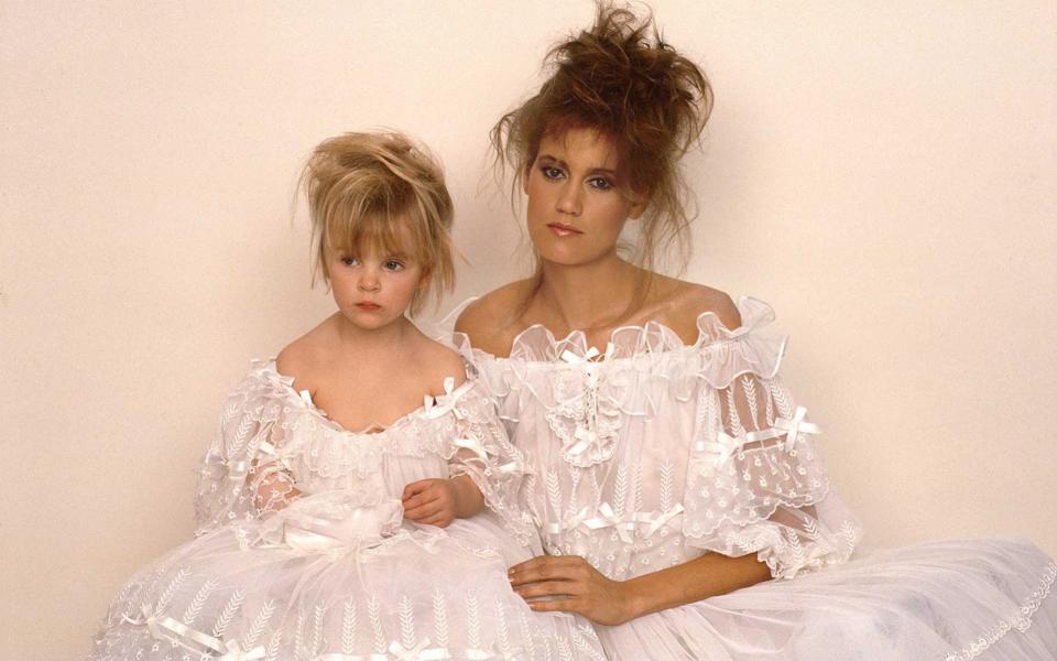 Hettie as a toddler, taking part in a Vogue photo shoot - Credit: Terence Donovan