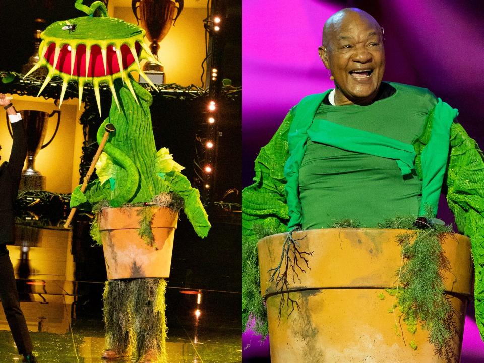 george foreman as the venus fly trap