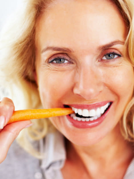 Can munching carrots really sharpen your vision?