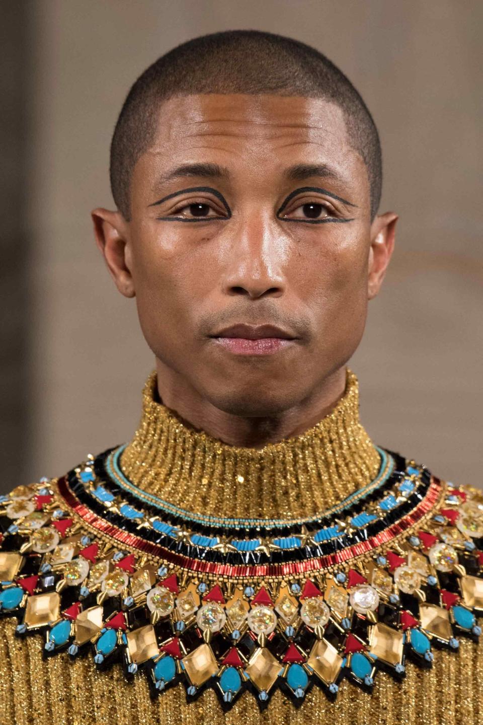 Pharrell’s Guy-liner