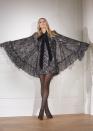 <p>Silver lace cape, £24.99, H&M (sold out)</p><p><a class="link " href="https://go.redirectingat.com?id=127X1599956&url=https%3A%2F%2Fwww2.hm.com%2Fen_gb%2Fproductpage.0923557001.html&sref=https%3A%2F%2Fwww.cosmopolitan.com%2Fuk%2Ffashion%2Fstyle%2Fg34287086%2Fhandm-the-vampires-wife%2F" rel="nofollow noopener" target="_blank" data-ylk="slk:SHOP MORE;elm:context_link;itc:0;sec:content-canvas">SHOP MORE</a></p>