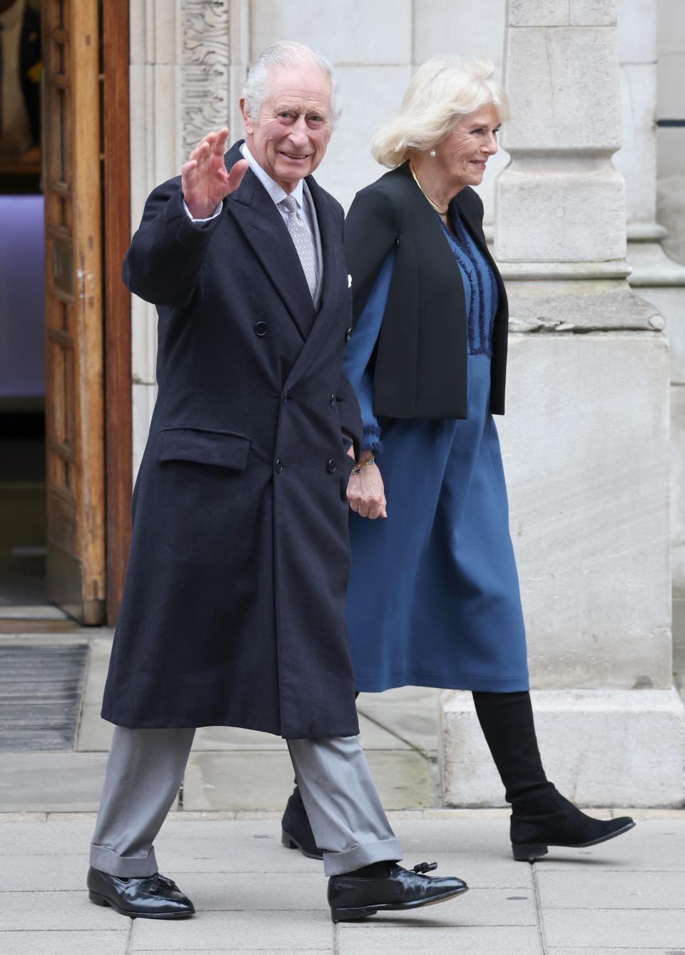 King Charles III Leaves Hospital After Treatment For Enlarged Prostate (Getty Images)