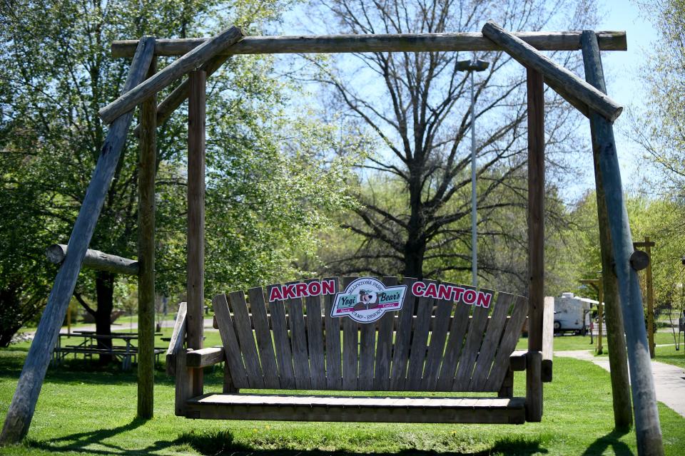 Clearwater Park, which is part of the Yogi Bear's Jellystone Camp-Resorts network, is marking 75 years in business this year. "This whole place is based on families and nothing but," co-owner Mert Yoder said.