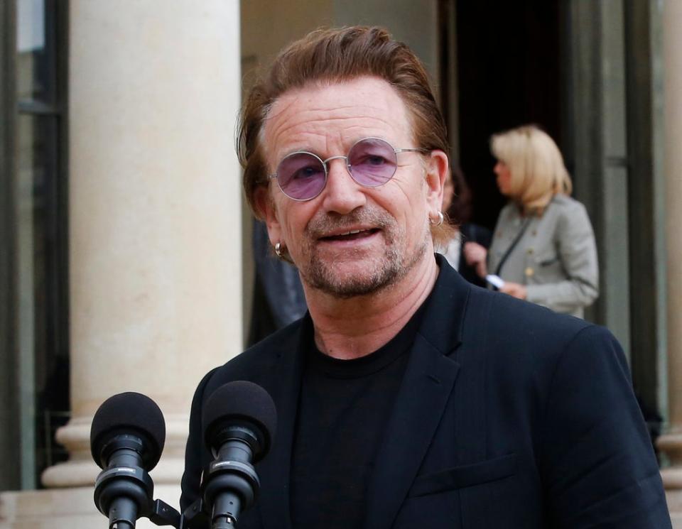 Books Bono (Copyright 2017 The Associated Press. All rights reserved.)