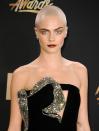 <p>Cara Delevingne proved she was committed to her role in <em>Life in a Year</em> when she debuted a shiny head in 2017. The model/actress would keep her hair <a href="https://www.harpersbazaar.com/uk/beauty/hair/news/a42775/cara-delevingne-explains-why-she-really-cut-off-her-hair/" rel="nofollow noopener" target="_blank" data-ylk="slk:closely cropped;elm:context_link;itc:0;sec:content-canvas" class="link ">closely cropped</a> for a short period after the filming the drama, in which she played a woman with cancer left with one year to live. </p>